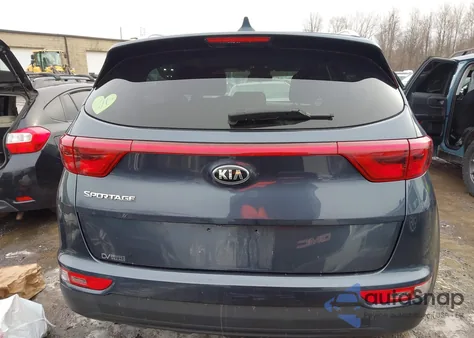 2018 Kia Sportage Lx из США, поврежденный, VIN KNDPMCAC9J7302053
